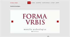 Desktop Screenshot of formavrbis.com